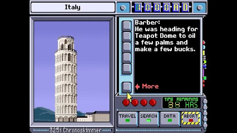 Where in Time Is Carmen Sandiego? for DOS (1989)