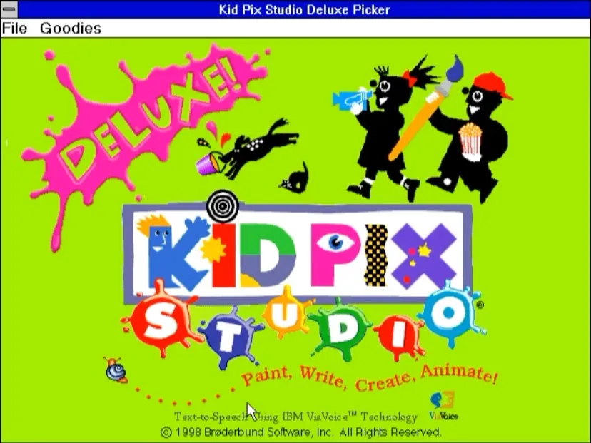 Kid Pix for Windows 3.11