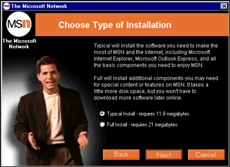 Installing The Microsoft Network in Windows 95