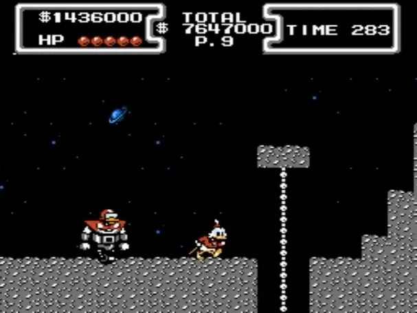 This level had the best background music! (DuckTales for NES)