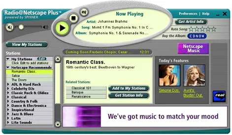 Radio@Netscape in 2002