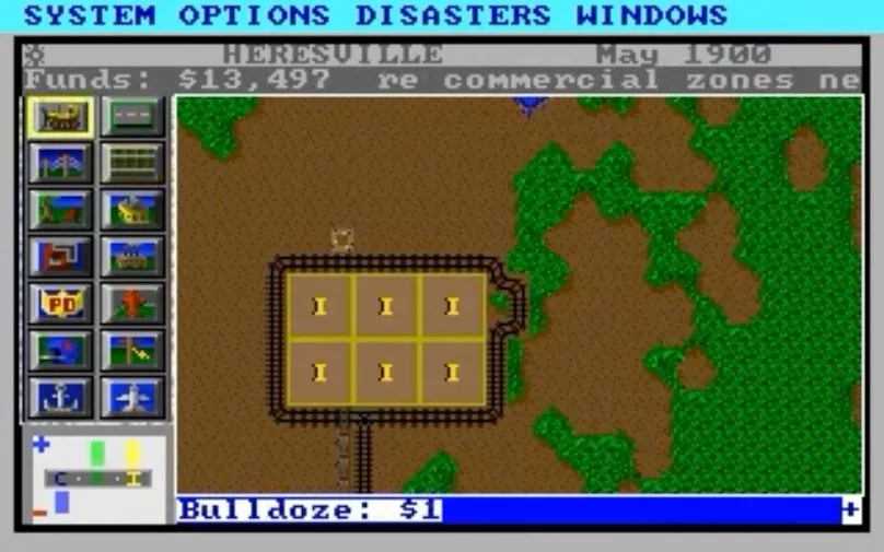 SimCity Classic for DOS