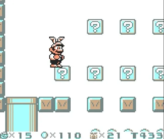 Happy Easter! 🐇 Bunny Mario was the featured power-up in Super Mario Land 2: 6 Golden Coins for Game Boy (1992)