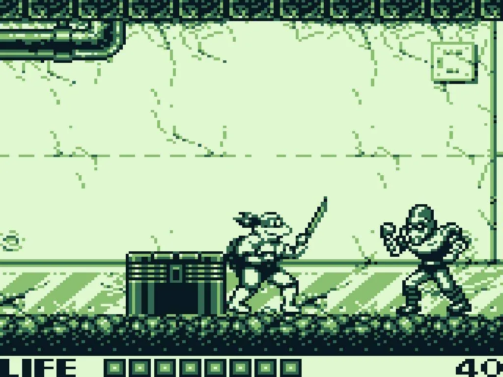 Teenage Mutant Ninja Turtles - Fall of the Foot Clan for the Nintendo Game Boy (1990)