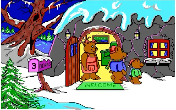 Merry Christmas Eve! 🎄This demo was created in 1987 to play on Tandy computers in Radio Shack stores. 🔊Volume up! Conclusion tomorrow!