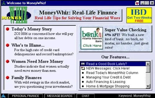 AOL Keyword MoneyWhiz