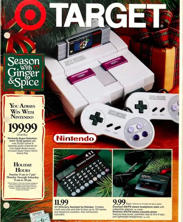 Black Friday Target Ad from 1991