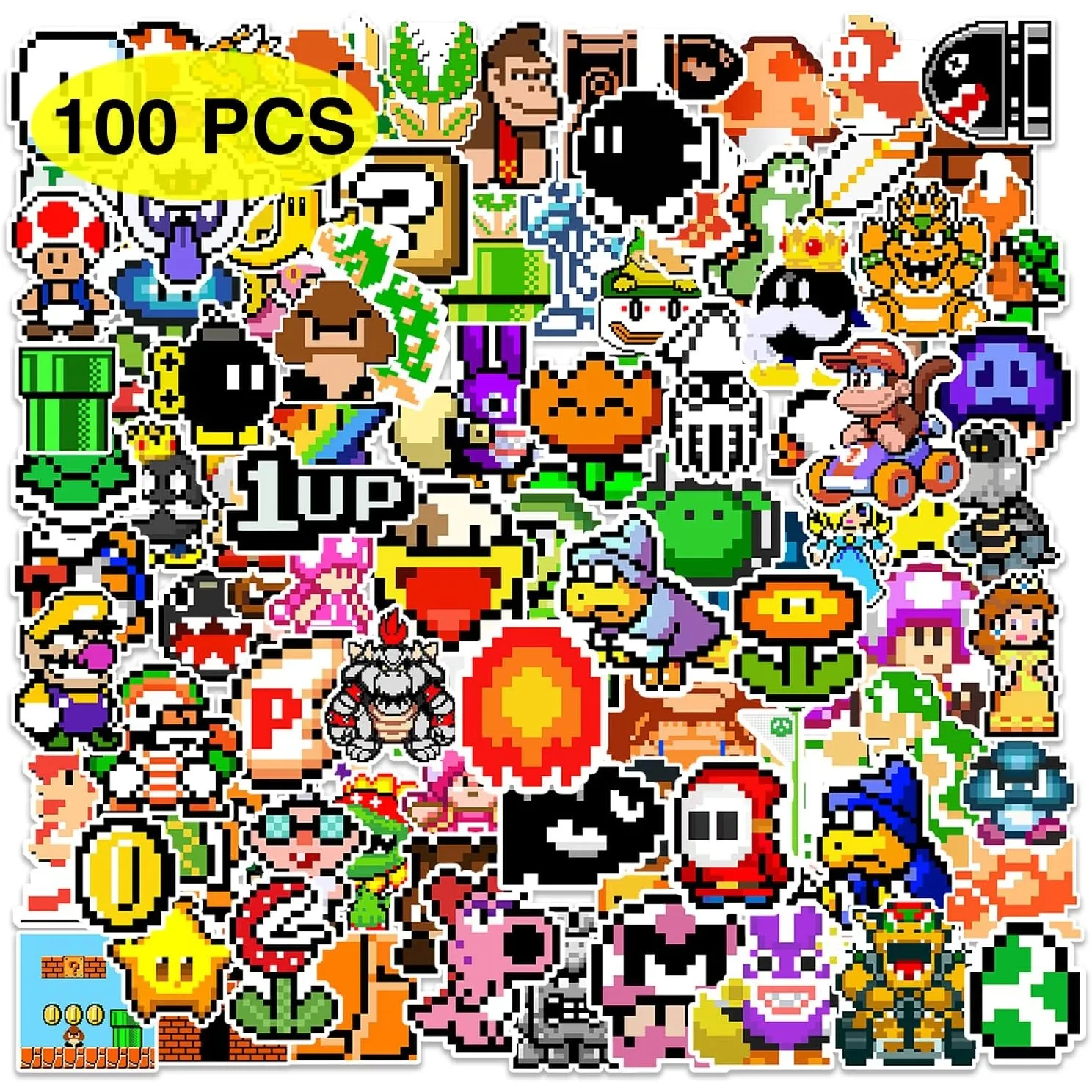 Retro Gaming Stickers